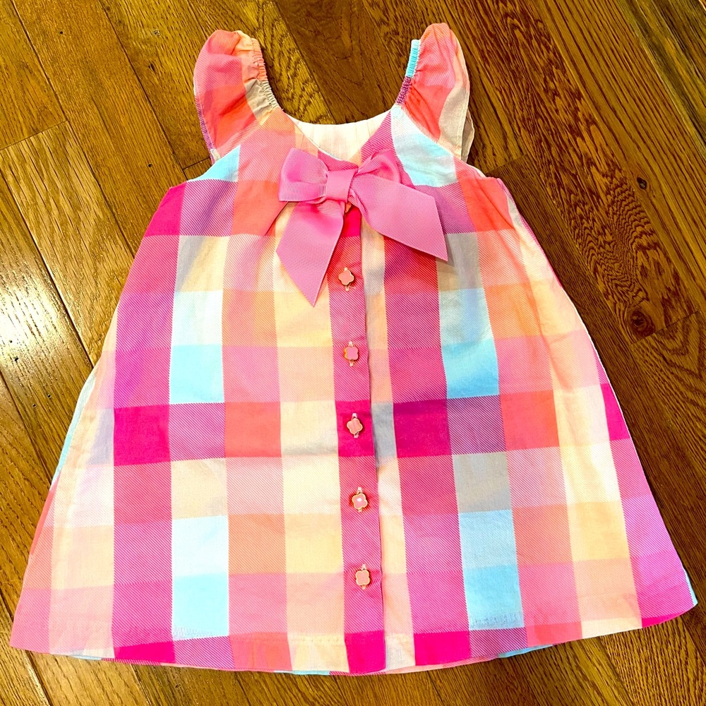 Maggie and Zoe Plaid Spring Dress *Size 18m*